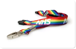 NHS Rainbow lanyard